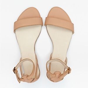 Nisolo Serena sandal in Pale Honey - size 8